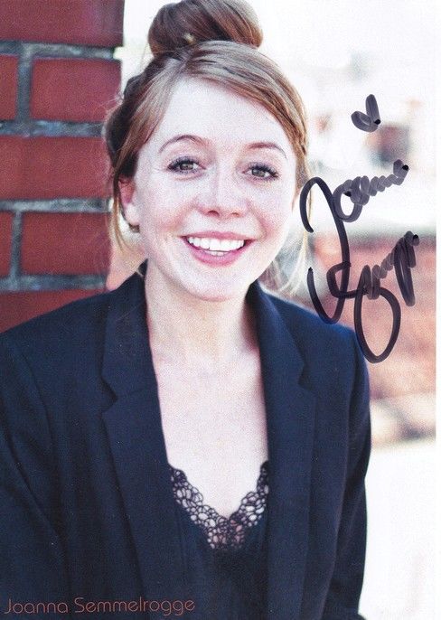 Autogramm Schauspieler | Joanna SEMMELROGGE | 2010er (Portrait Color)