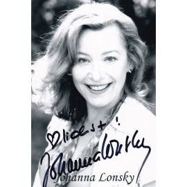 Autogramm Schauspieler | Johanna LONSKY | 2010er Foto (Portrait SW)