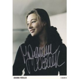 Autogramm Schauspieler | Johanna WOKALEK | 2010er (Portrait Color)