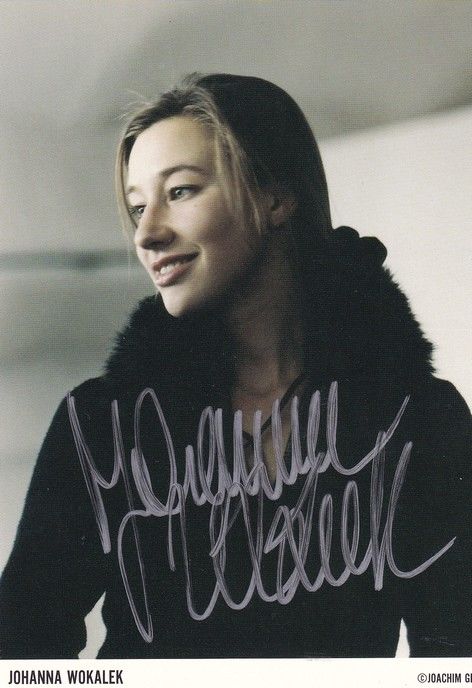 Autogramm Schauspieler | Johanna WOKALEK | 2010er (Portrait Color)