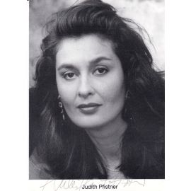 Autogramm Schauspieler | Judith PFISTNER | 2000er (Portrait SW)