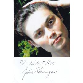 Autogramm Schauspieler | Julia RESINGER | 2000er (Portrait Color)