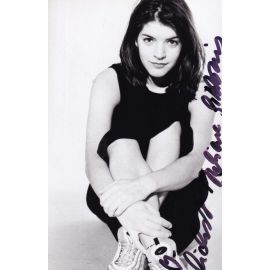 Autogramm Schauspieler | Juliane GIBBINS | 2000er Foto (Portrait SW)