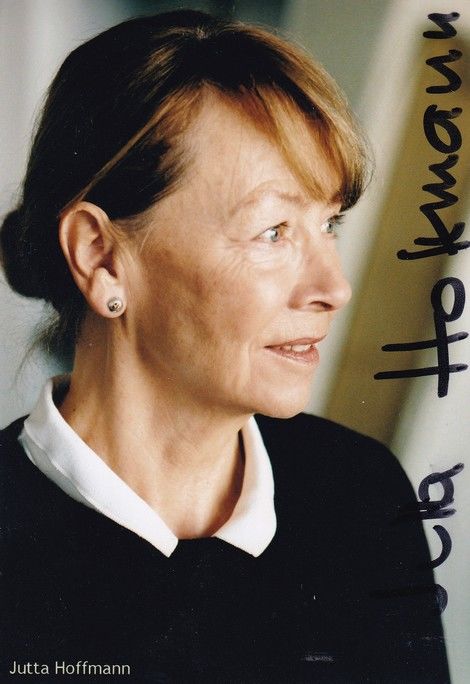 Autogramm Schauspieler | Jutta HOFFMANN | 2010er Foto (Portrait Color)