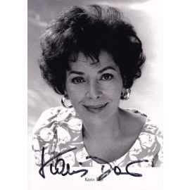 Autogramm Schauspieler | Karin DOR | 1990er (Portrait SW)