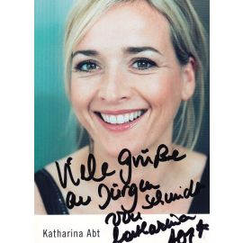 Autogramm Schauspieler | Katharina ABT | 2010er (Portrait Color)