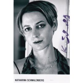 Autogramm Schauspieler | Katharina SCHMALENBERG | 2010er Foto (Portrait SW)