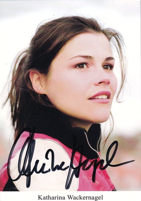 Autogramm Schauspieler | Katharina WACKERNAGEL | 2010er (Portrait Color) 2