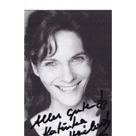 Autogramm Schauspieler | Katinka HEICHERT | 2000er (Portrait SW) 