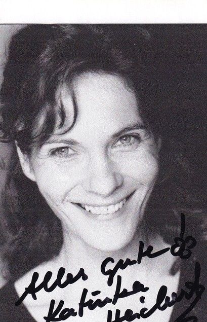 Autogramm Schauspieler | Katinka HEICHERT | 2000er (Portrait SW) 
