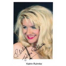 Autogramm Schauspieler | Katrin RUHNKE | 2000er (Portrait Color)