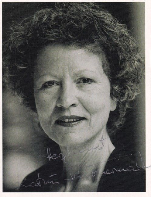 Autogramm Schauspieler | Katrin SCHÖNERMARK | 2000er (Portrait SW)