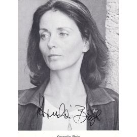 Autogramm Schauspieler | Kornelia BOJE | 1990er (Portrait SW)