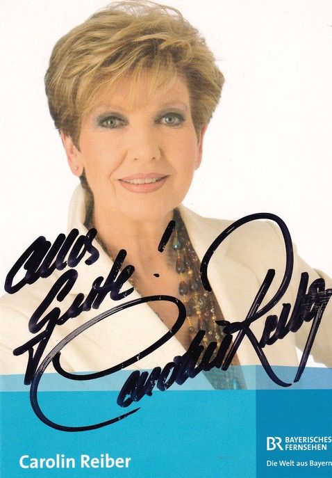 Autogramm TV / Volksmusik | BR | Carolin REIBER | 2000er "Bayerntour" (Portrait Color)