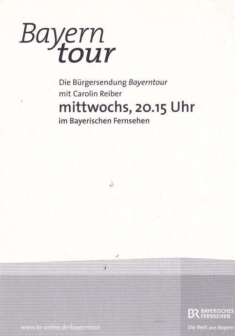 Autogramm TV / Volksmusik | BR | Carolin REIBER | 2000er "Bayerntour" (Portrait Color)
