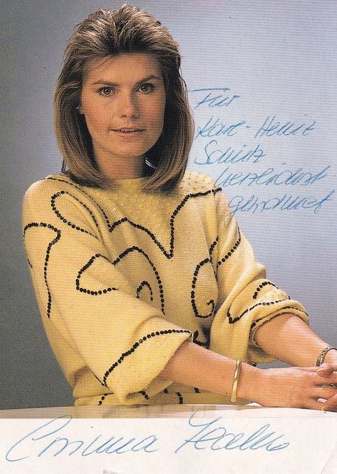 Autogramm TV | ARD | Corinna HALKE | 1990er (Portrait Color)