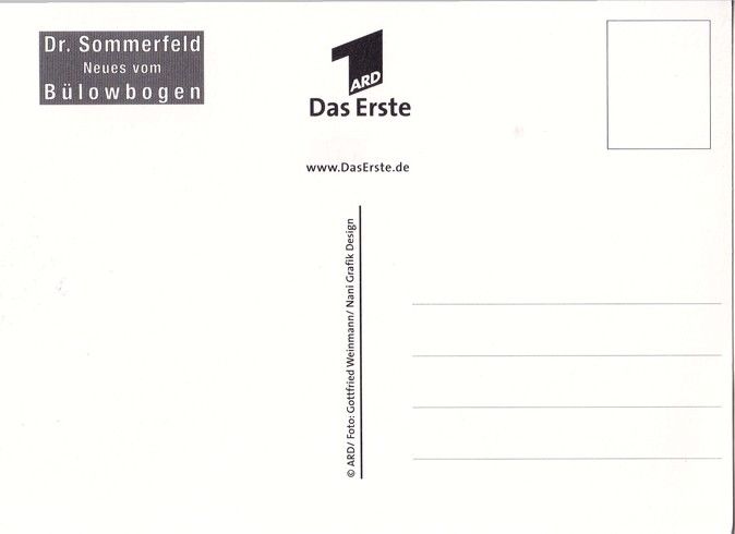 Autogramm TV | ARD | Daniela HOFFMANN | 2000er "Dr. Sommerfeld" (Weinmann)