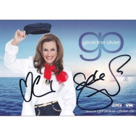 Autogramm Schlager | Geraldine OLIVIER | 2012 "Und Das Meer Singt Sein Lied" (VM MCP)
