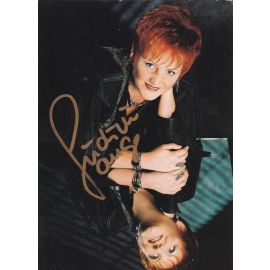 Autogramm Country | Gudrun LANGE | 1993 "Ich Tanz Im Regen"