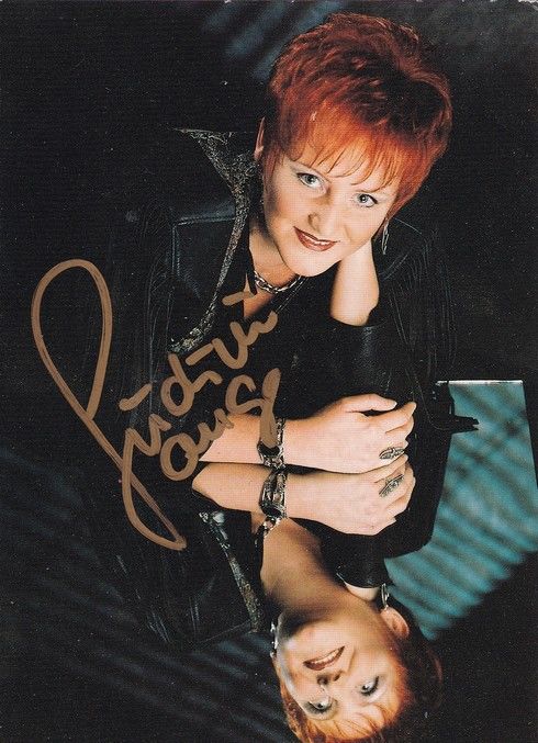 Autogramm Country | Gudrun LANGE | 1993 "Ich Tanz Im Regen"