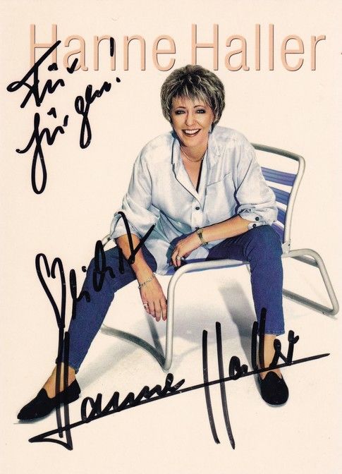 Autogramm Schlager | Hanne HALLER | 1998 "Für Alle Träumer" (BMG Ariola)