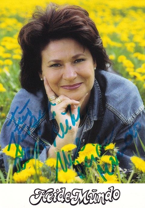 Autogramm Volksmusik | Heide MUNDO | 2000er (Portrait Color) Ulrich