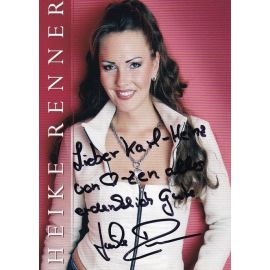 Autogramm Schlager | Heike RENNER | 2007 "Ein Süsser Sommer" (DSR)
