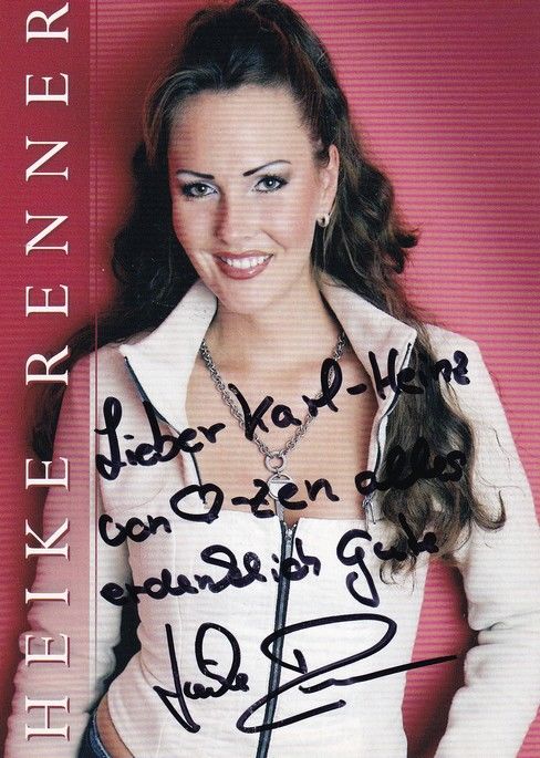 Autogramm Schlager | Heike RENNER | 2007 "Ein Süsser Sommer" (DSR)