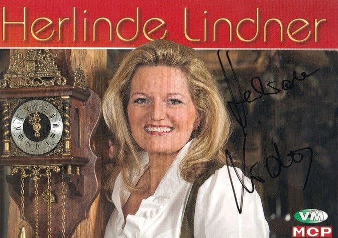 Autogramm Volksmusik | Herlinde LINDNER | 2010 "Jodelgeschichten" (VM MCP)