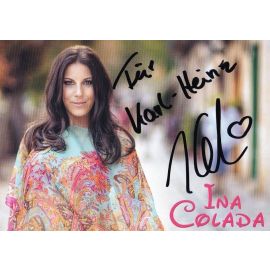 Autogramm Schlager | Ina COLADA | 2014 "Ola Ole" (Arimedia)