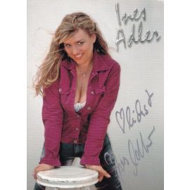 Autogramm Schlager | Ines ADLER | 2000er (Portrait Color) GC