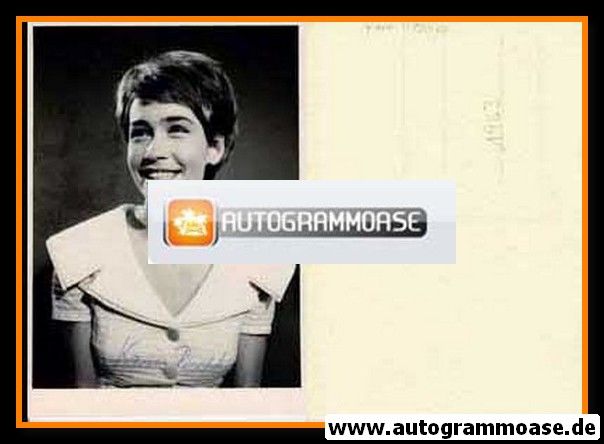 Autogramm Literatur | Karin RESCHKE | 1960er (Portrait SW)