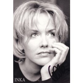 Autogramm Schlager | INKA Bause | 2000er (Portrait SW)