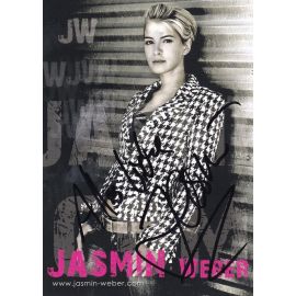 Autogramm Schauspieler | Jasmin WEBER (Tawil) | 2010er (Portrait SW) Website