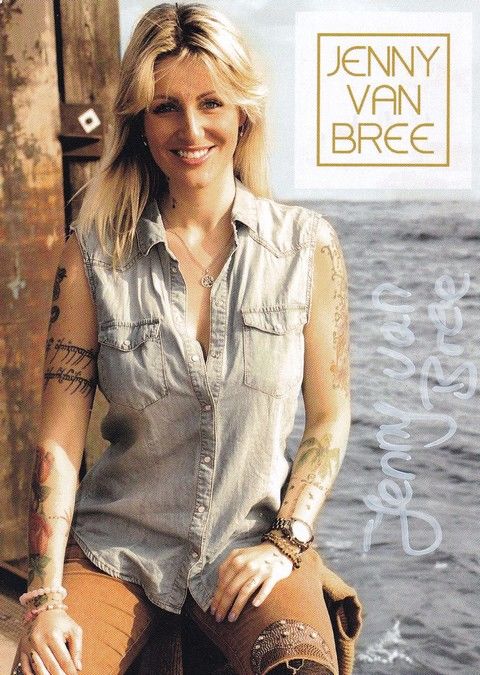 Autogramm Schlager | Jenny VAN BREE | 2010er (Portrait Color) 