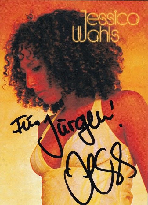 Autogramm Pop | Jessica WAHLS | 2005 "Bedingungslos" (Portrait Color) Sony BMG