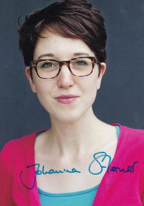 Autogramm Hörspiel | Johanna STEINER | 2010er (Portrait Color)