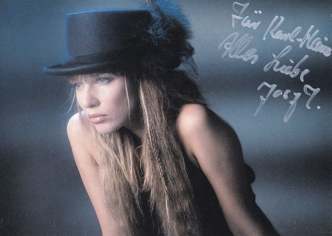 Autogramm Pop | JOSY T. | 1988 "Josy Is My Real Name" (Portrait Color) Intercord