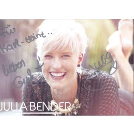 Autogramm Schlager | Julia BENDER | 2017 "Du Und Ich" (Pulsschlag)