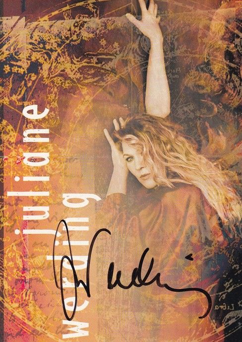Autogramm Pop | Juliane WERDING | 2001 "Es Gibt Kein Zurück" (Portrait Color Polydor)
