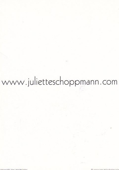 Autogramm Pop | Juliette SCHOPPMANN | 2000er (Portrait SW) Streitbürger