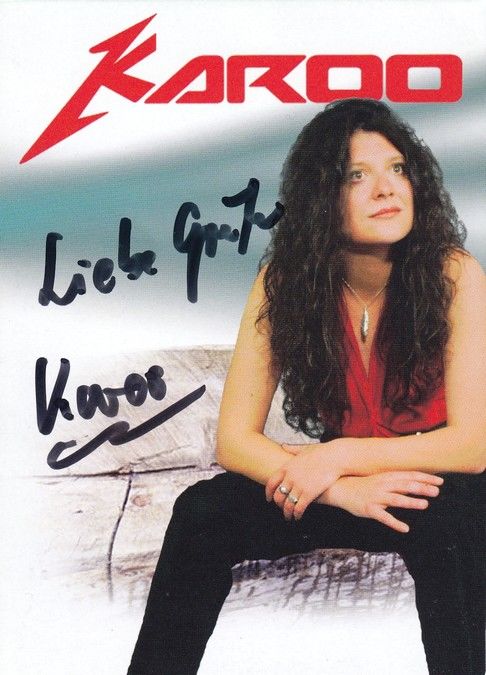 Autogramm Pop | KAROO | 2008 "Und Wieder Mal" (WM)