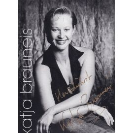Autogramm Musical | Katja BRAUNEIS | 2000er (Portrait SW) Grabarz