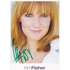Autogramm Musik / TV | Kim FISHER | 2000er (Portrait Color) HPR