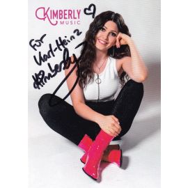 Autogramm Schlager | KIMBERLY | 2010er (Portrait Color) Website