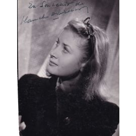 Autogramm Film (Frankreich) | Blanchette BRUNOY | 1940er (Portrait SW)