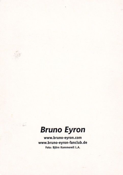 Autogramm Schauspieler | Bruno EYRON | 2000er (Portrait Color) Kommerell