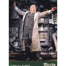 Autogramm Musical | Carlo LAUBER | 2007 "Wicked - Hexen Von Oz" (Spielszene Color)