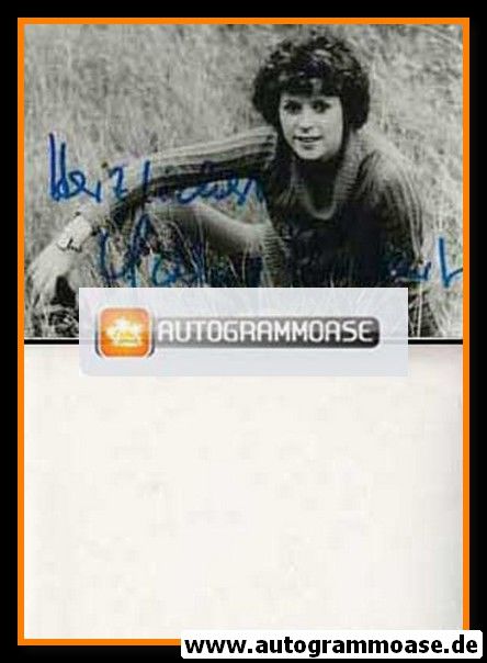 Autogramm Schlager | Gaby RÜCKERT | 1980er (Portrait SW DDR)