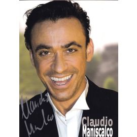 Autogramm Schauspieler | Claudio MANISCALCO | 2000er (Portrait Color) Website